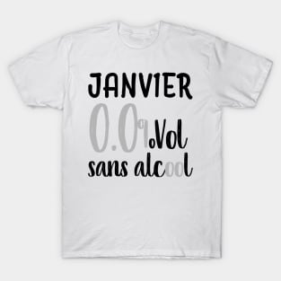 Janvier sans alcool T-Shirt